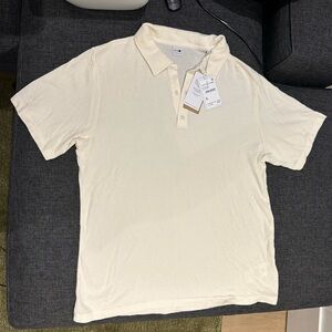 NWT NN07 Men's Cream Polo Shirt